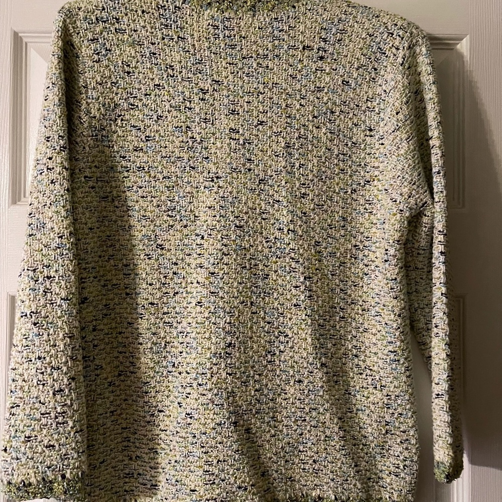 Sigrid Olsen Sweater Jacket New With Tags - image 3